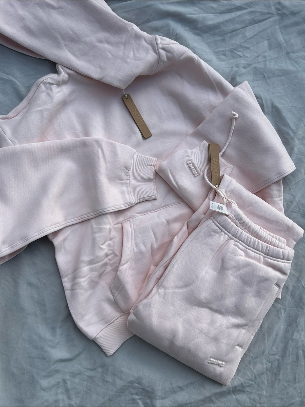 Light skims Pink Cozy Hoodie & Sweatpants Set - Picture 3 of 3
